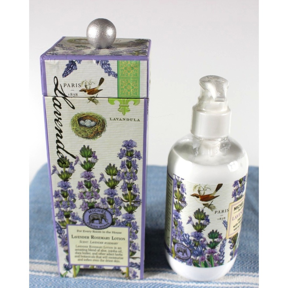 Michel Design Works Lavender & Rosemary Lotion 8 fl oz NWB